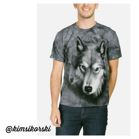 The Mountain Wolves Wolf Portrait‎ T-Shirt Unisex L - Picture 1 of 6